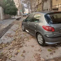 206تیپ 2مدل 88دور رنگ شاسی سالم