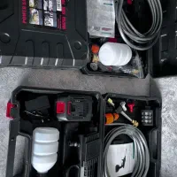 کارواش شارژی 72ولت پر قدرت+باکس حمل+شلنگ۵متری|سایر لوازم برقی|قشم, |دیوار