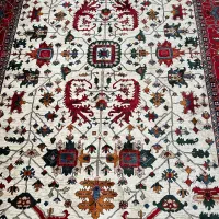 فرش ۶ متری ماشینی طرح سلطان آباد