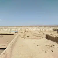 خونه قدیمی چهار دیواری ۱هکتار مساحت(روستا شهر یزد)|فروش زمین و ملک کلنگی|گاریزات, |دیوار