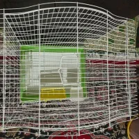 قفس|لوازم جانبی حیوانات|مبارکه, |دیوار