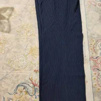 کت وشلوار زنانه مزونی سورمه ای یقه دیپلمات سایز ۴۰|لباس|قدس, شهر‌قدس|دیوار