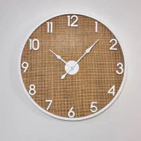 ساعت دیواری حصیربامبو