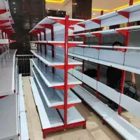 ارسال و نصب‌ قفسه فروشگاهی مدل دیواری و‌ دو طرف