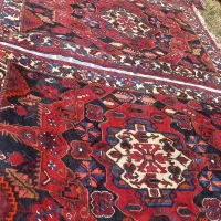 فرش دستبافت قدیمی و نوستالژی|فرش|اصفهان, لنبان|دیوار