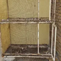 قفس دوطبقه|لوازم جانبی حیوانات|اهواز, سیاحی(سه راه خرمشهر)|دیوار