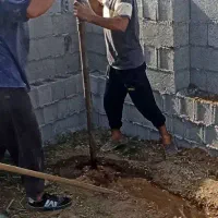 کارگر چاه نیمه عمیق