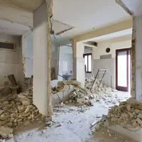 تخریب وبازسازی، کلی و جزئی گچکاری سیمانکاری