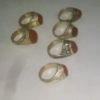 انگشتر عقیق طبیعی اصل نقره قدیمی اما نو|کلکسیون اشیاء عتیقه|قم, باجک یک|دیوار