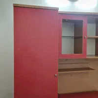 سرویس خواب نوجوان ست کامل سفارشی چوب درجه یک|تخت و سرویس خواب|تهران, زنجان جنوبی|دیوار