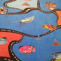 تخت پالاز موکت  پرده