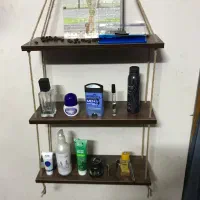 شلف دیواری چوبی|کتابخانه، شلف، قفسه‌های دیواری|مشهد, گاز|دیوار