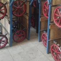 گاری چهارچرخ کوچک و بزرگ نو و تولید جدید رسید