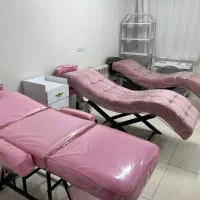 فروش کل دکور سالن زیبایی میز صندلی پاف|آرایشگاه و سالن‌های زیبایی|شیراز, فرهنگ شهر|دیوار