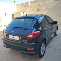 207 پانا مشکی 1401|خودرو سواری و وانت|قم, باجک دو|دیوار