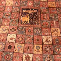 فرش 9 متری ابریشم کلکسیونی