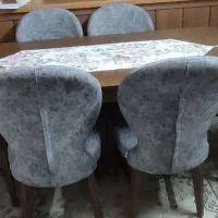 راحتی ۷ نفره راشا نهار خوری ۶ نفره و ۶ عدد صندلی