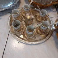 ست چایخوری سیلور پلیت
