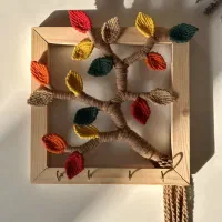 جاکلیدی برگ پاییزی آماده ارسال