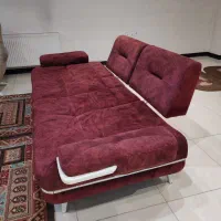 مبل سه نفره  با یک عدد  تخت شو