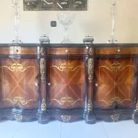 کنسول جنس  چوب گردو و بوفه سفید