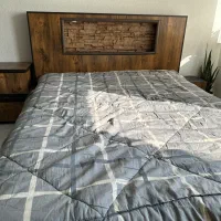 تخت خواب دونفره کشودار