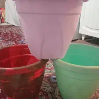 تعدادی ظرفهای پلاستیکی نوودرحدنو قابل نیاز هرخانه|ظروف نگهدارنده، پلاستیکی، یک‌بارمصرف|کرمانشاه, |دیوار