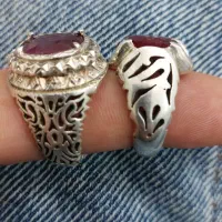 انگشتر یاقوت معدنی