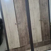 دو عدد کمد لباس تمام ام دی اف  میز آرایش و تختخواب