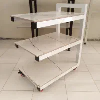 فروش ترولی سه طبقه|آرایشگاه و سالنهای زیبایی|کرج, گلشهر|دیوار