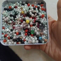 مروارید در همه رنگ نزدیک ۱ کیلو