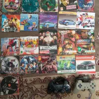 دسته و سی دی PS1