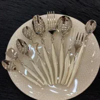 انواع سرویس قاشق و چنگال پنج قسطه
