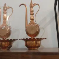 آفتابه و لگن مسی