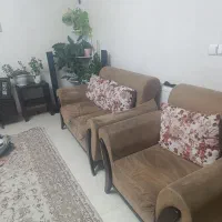 یک دست مبل هفت نفره|مبلمان خانگی و میز عسلی|شاهینشهر, پارک بانک استان|دیوار