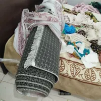 فرش شیش متری  به همراه دو عدد پادری هم ست خودش