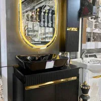 روشویی کابینتی مدل اسپارک با ایینه بک لایت