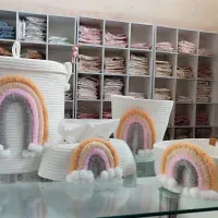 ست قیطانی دکوری وخاص برای سیسمونی  شرایط ویژه خرید|اسباب و اثاث بچه|مشهد, طلاب|دیوار