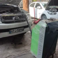 شستشوی رادیاتور بخاری با دستگاه و مواد نانو