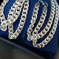 زنجیرنقره کارتیه ترکیه اعیار۹۲۵|جواهرات|تهران, تهران‌نو|دیوار