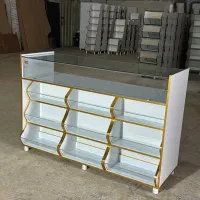 میز پیشخوان آجیل ویترین خشکبار قفسه عطاری سوپر|فروشگاه و مغازه|کرج, چهارصد دستگاه|دیوار