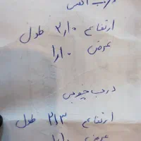 درب چوبی با حفاظ|مصالح و تجهیزات ساختمان|فولادشهر, فولادشهر|دیوار