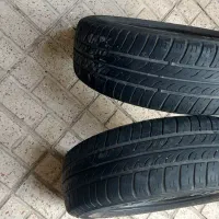دو جفت لاستیک پژو سالم ۷۰درصد حصارک