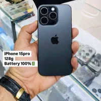 اپل iPhone 15 Pro با حافظهٔ ۱۲۸ گیگابایت