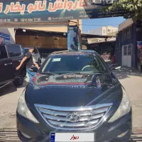 سوناتا yf 2012 بی رنگ مشکی