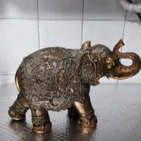 مجسمه کاروان فیل جنس پولیستر|مجسمه، تندیس، ماکت|اردبیل, |دیوار