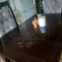 میز نهارخوری چهارنفره سالم بادوتا صندلی