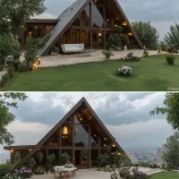 خانه ویلایی با زمین۸۰۰متری