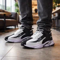 کفش jordan 23 سفید و مشکی(پرداخت درب منزل)