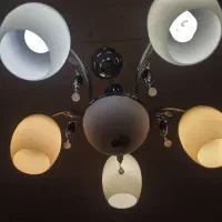 لوستر|لوستر و چراغ آویز|الیگودرز, |دیوار